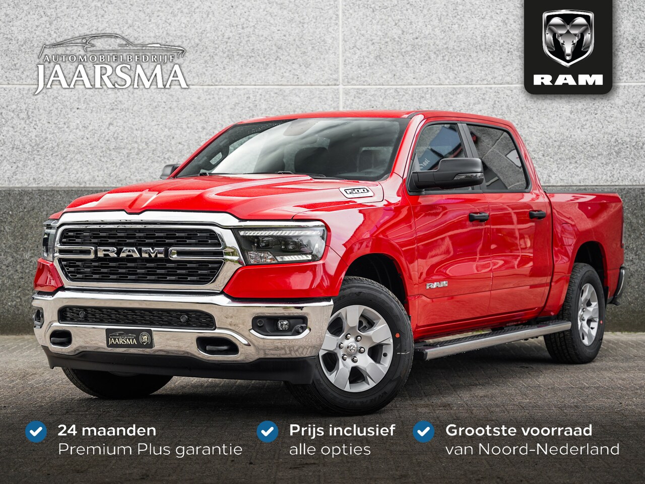 Dodge Ram 1500 - Big Horn eTorque 3.6L V6 CrewCab 4X4 |Navigatie |PRINS LPG |Rijklaarprijs| - AutoWereld.nl