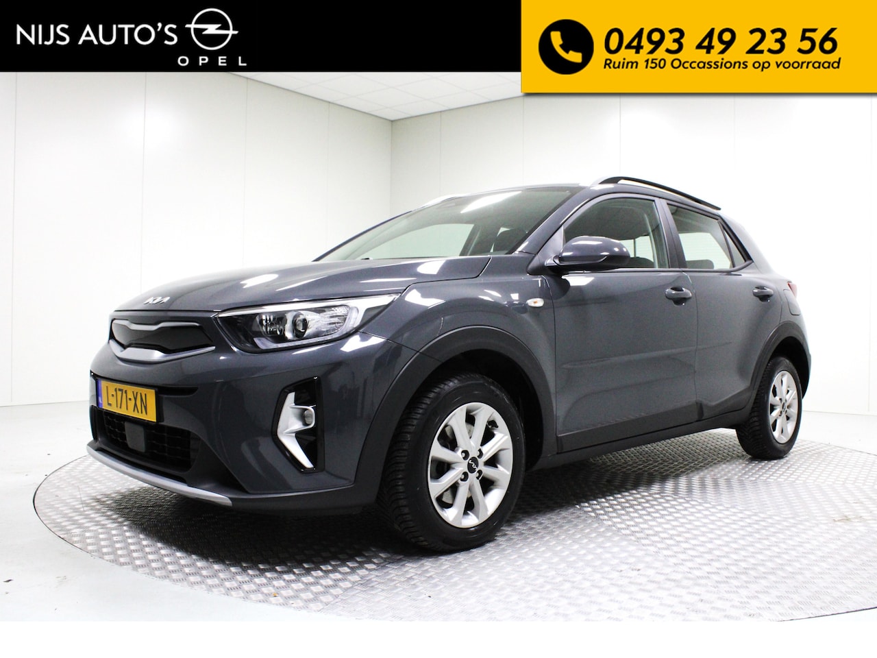 Kia Stonic - 1.0 T-GDi DynamicLine Hybride | Climate / Navi | PDC achter + Camera / Cruise control adap - AutoWereld.nl