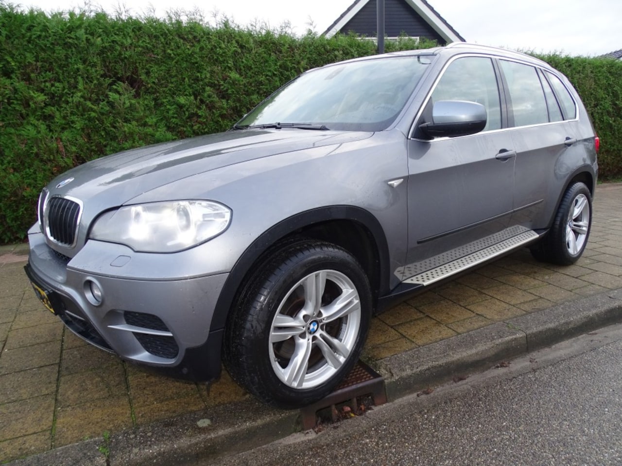 BMW X5 - XDRIVE35I HIGH EXEC 306 Pk-Navi-Trekhaak-Leer-Cruise-Clima - AutoWereld.nl