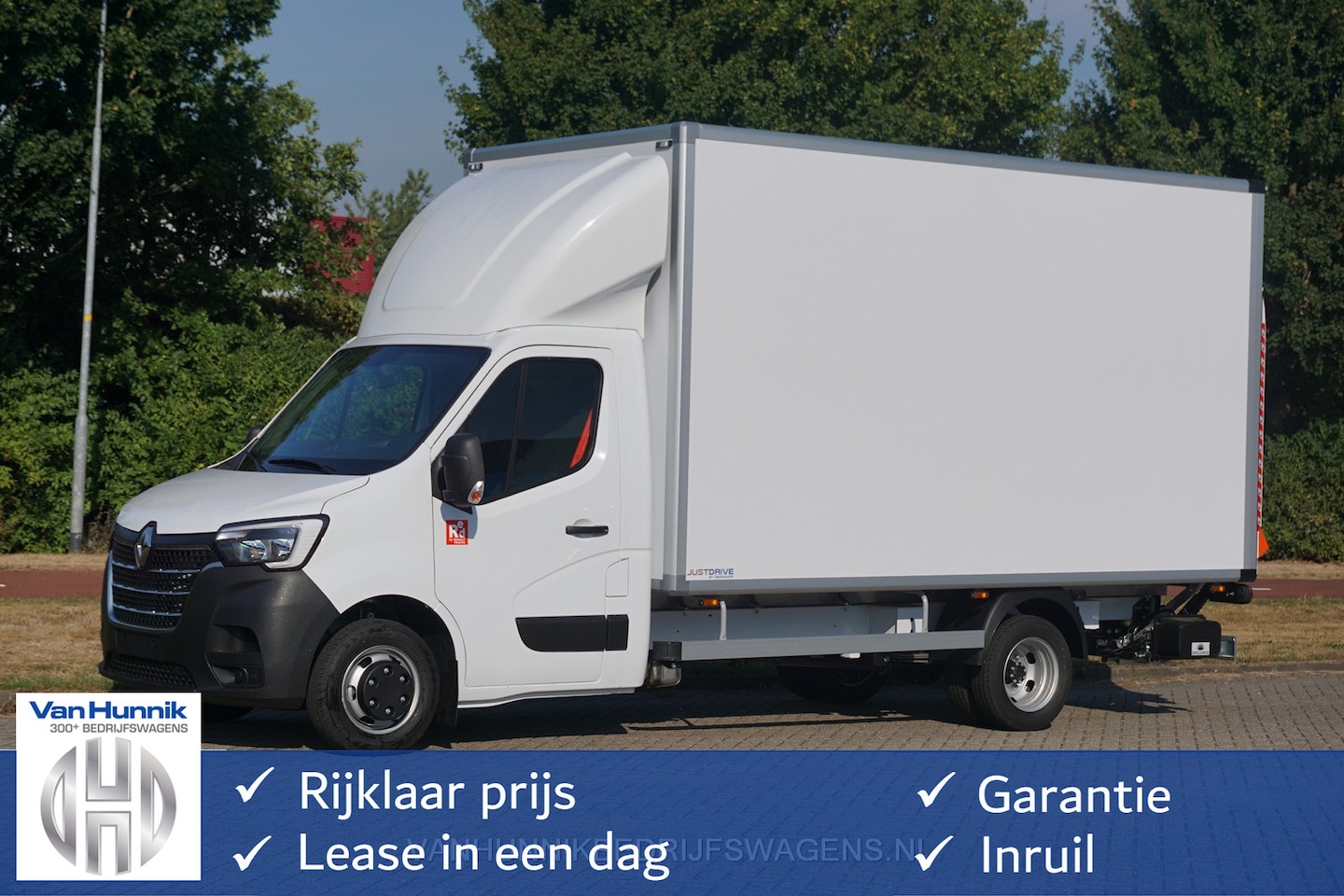 Renault Master - T35 2.3 165PK L4 Bakwagen Dubbellucht Airco, Navi, Gev. Stoel, Lat om Lat, Dhollandia klep - AutoWereld.nl