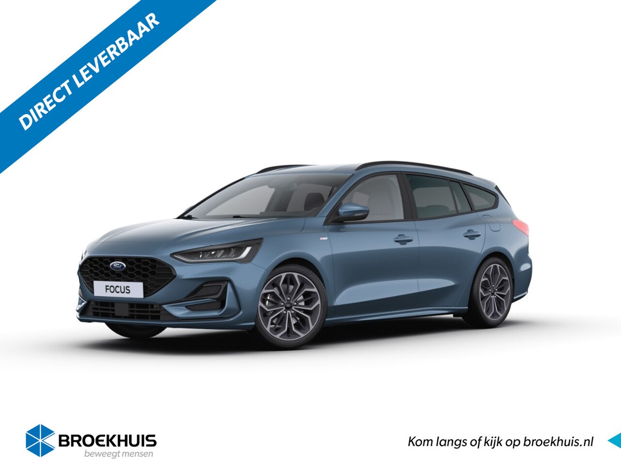 Ford Focus Wagon 1.0 EcoBoost 125PK Hybrid ST Line X 2024 18"LMV Winterpack Kleur