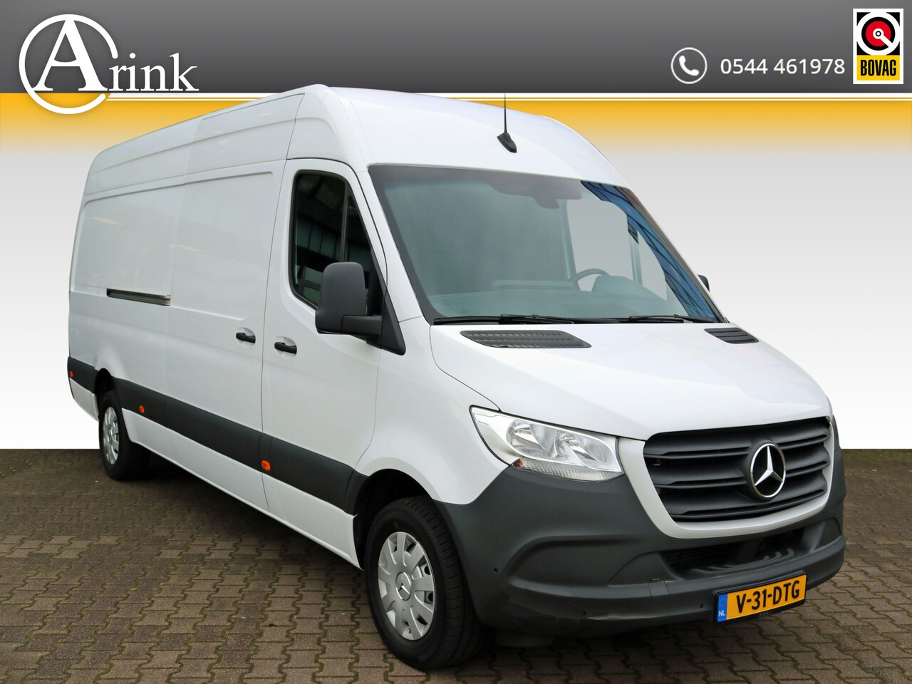 Mercedes-Benz Sprinter - 319 CDI L3H2 V6 7G-TRONIC AUTOMAAT AIRCO MBUX7 CAMERA PDC GEVEERDE STOEL - AutoWereld.nl