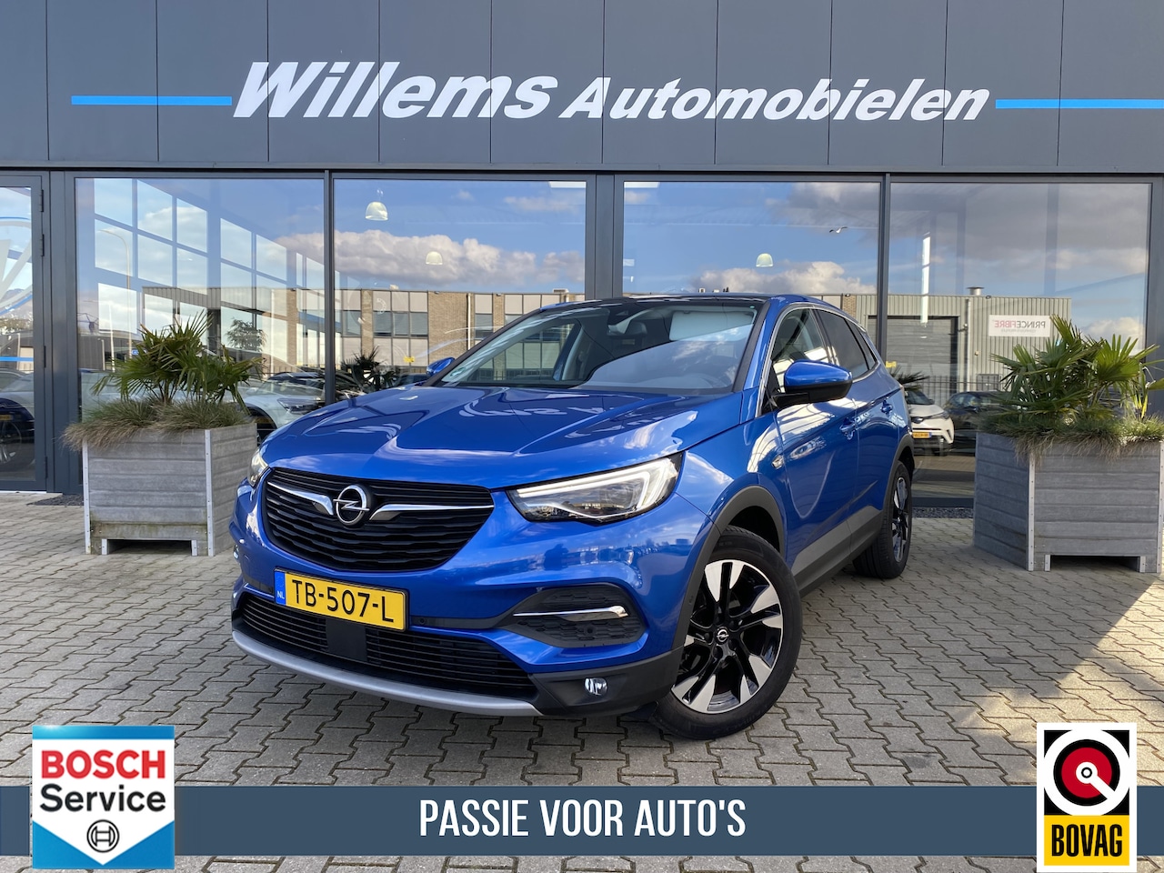 Opel Grandland X - 1.2 Turbo Business Executive Panodak , Stoel / stuurverwarming - AutoWereld.nl