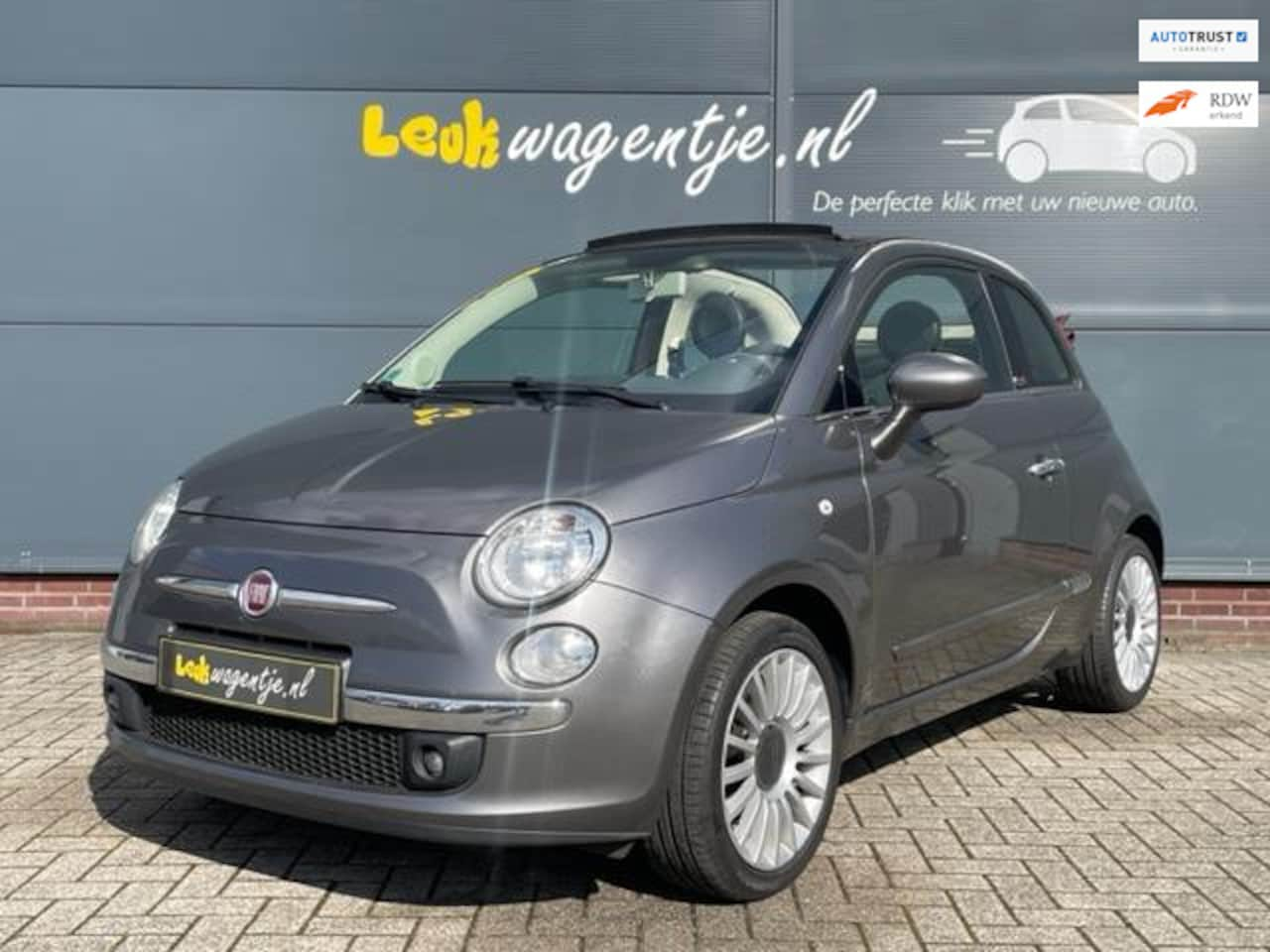 Fiat 500 C - 1.2 Lounge *cabrio *climate control - AutoWereld.nl