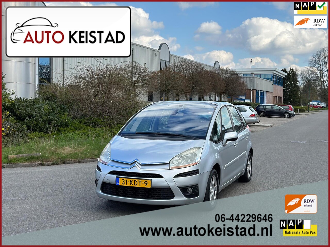 Citroën C4 Picasso - 1.8-16V CLIMA/CRUISE/PANORAMA! NIEUWE KOPPELINGSPLATEN! - AutoWereld.nl