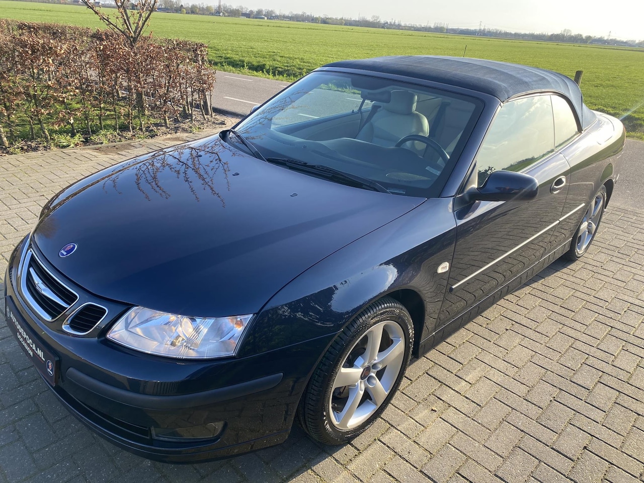 Saab 9-3 Cabrio - 1.8t Vector Unieke kilometerstand! Eerste eigenaar. - AutoWereld.nl