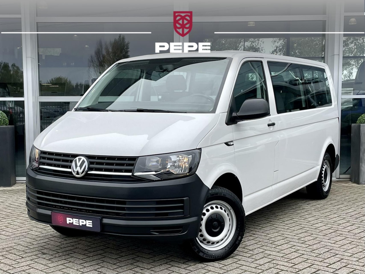 Volkswagen Transporter - 2.0 TDI L2H1 |BPM-VRIJ|9-PERSOONS|EX.BTW - AutoWereld.nl