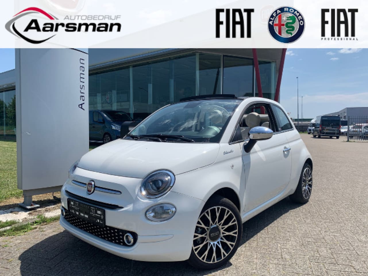 Fiat 500 C - 1.0 Hybrid Dolcevita| Full option | Special Edition | Uniek! - AutoWereld.nl