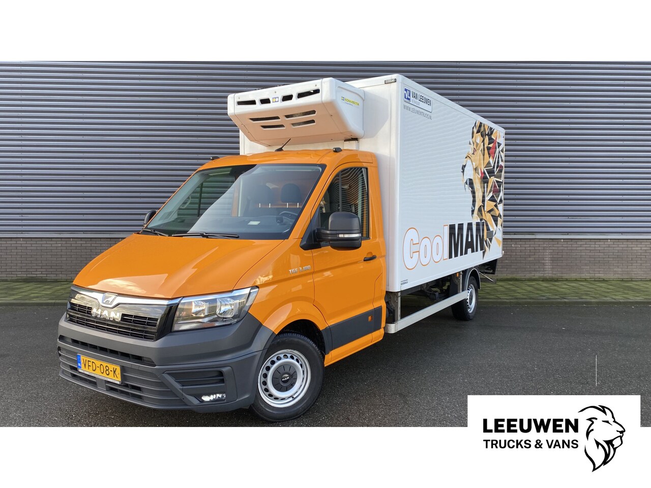 MAN TGE - 3.180 35 AUT8 LW Chassis enkele cabine met koel/vries opbouw - AutoWereld.nl