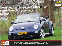 Volkswagen New Beetle Cabriolet - 1.6 Highline ( AIRCO + INRUIL MOGELIJK )