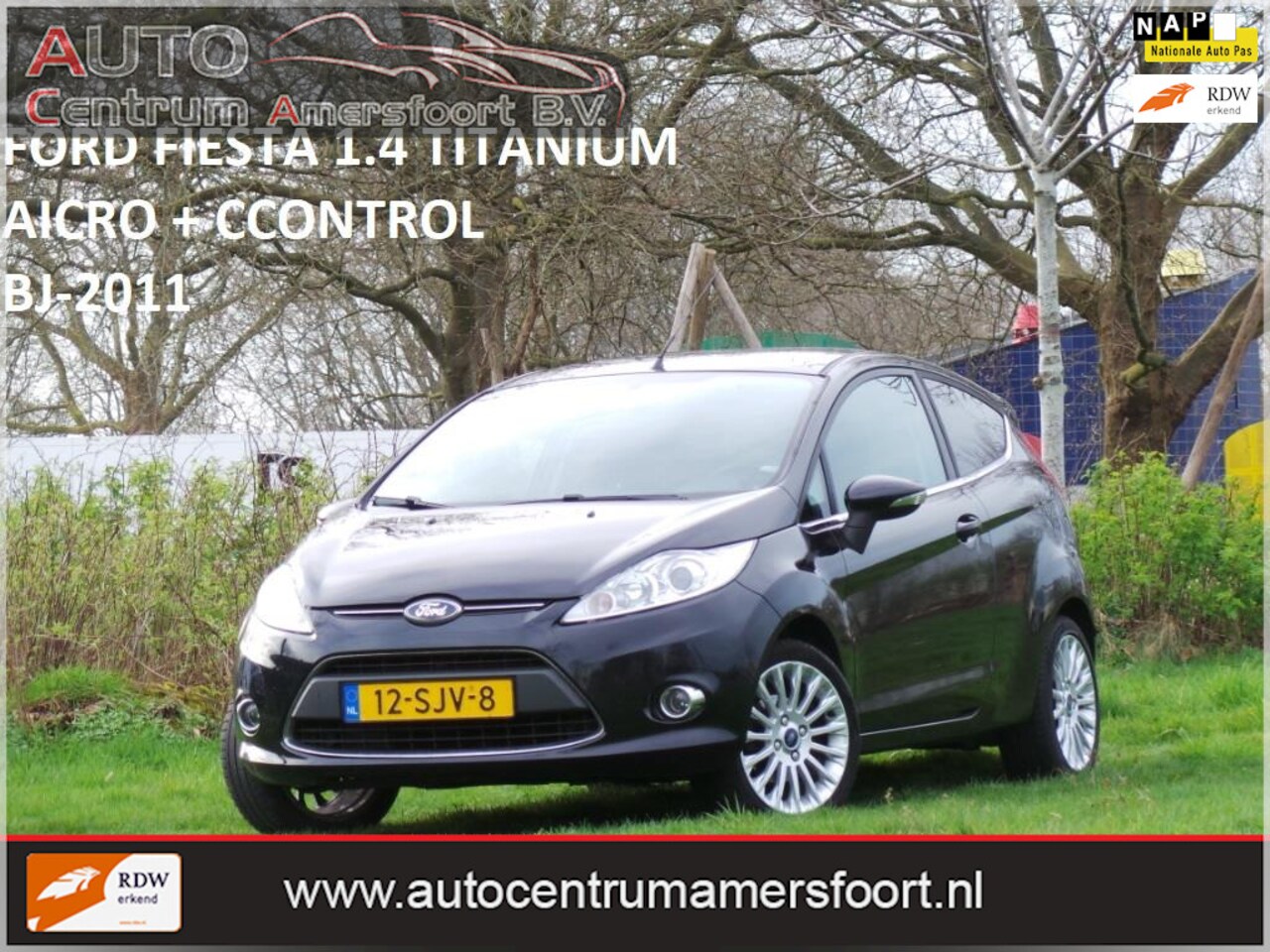 Ford Fiesta - 1.4 Titanium 1.4 Titanium ( AIRCO + INRUIL MOGELIJK ) - AutoWereld.nl