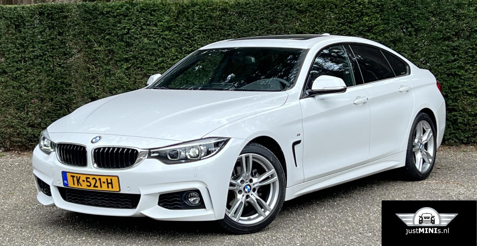 BMW 4-serie Gran Coupé - 418i High Excecutive Aut Leder Carplay M-pakket - AutoWereld.nl