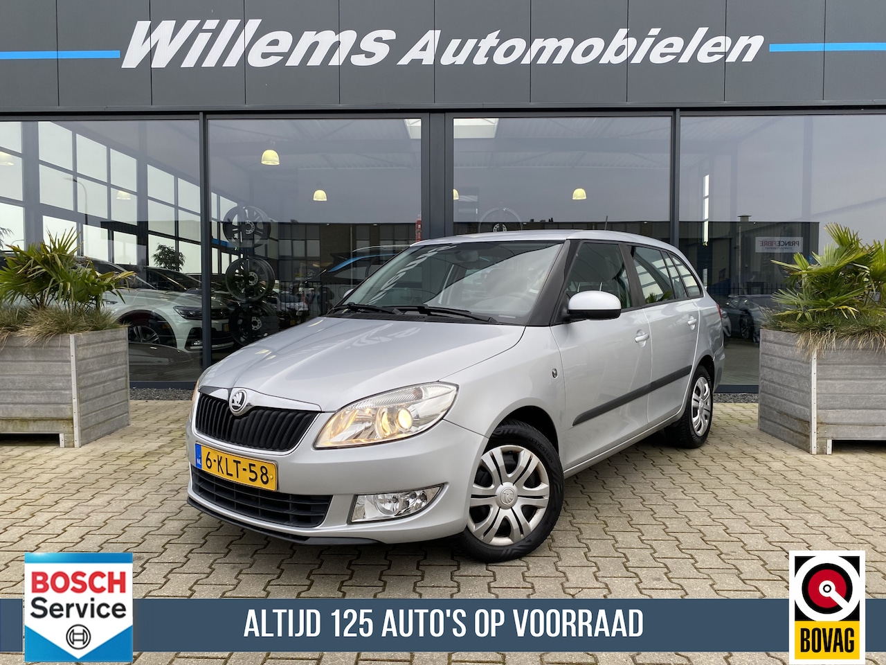 Skoda Fabia Combi - 1.2 TSI Ambition Cruise Control , Airco - AutoWereld.nl