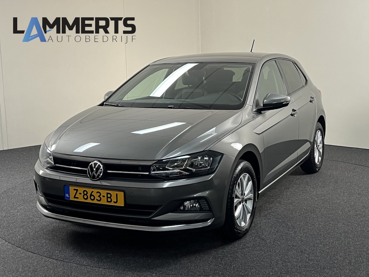 Volkswagen Polo - 1.0 TSI Highline 1.0 TSI Highline 110 PK, model 2021 App-Connect, adaptive Cruise, Airco, PDC, Navi, Stoelv - AutoWereld.nl