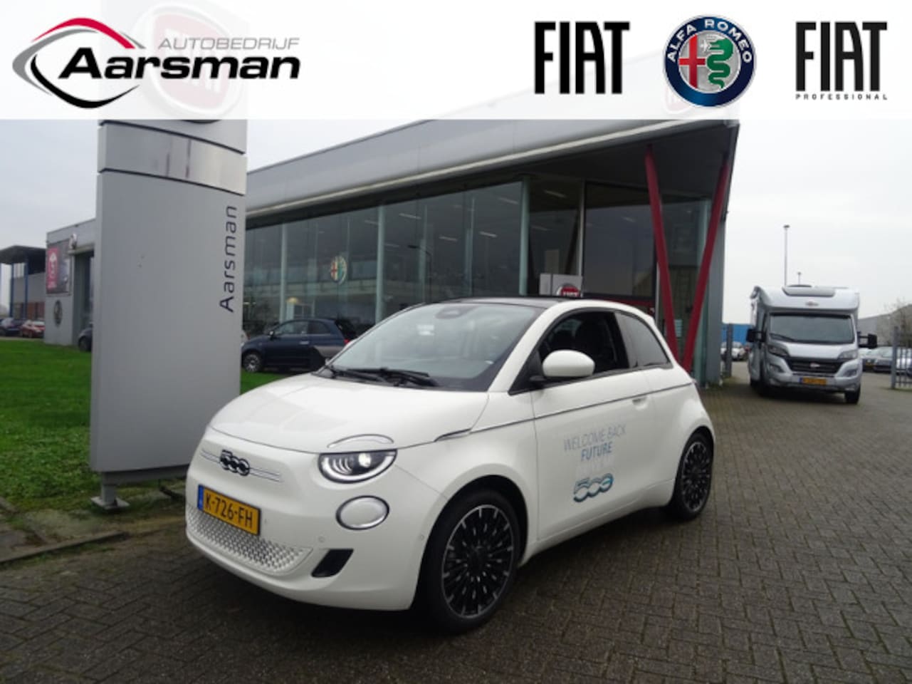 Fiat 500 - Icon 42 kWh | 8% bijtelling | Co-driver | LED | Full option - AutoWereld.nl