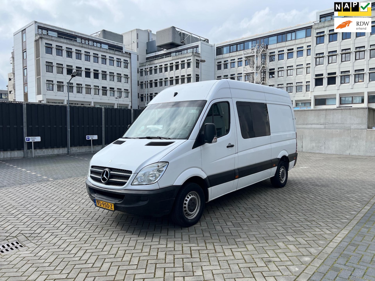 Mercedes-Benz Sprinter - 313 2.2 366 Clima Cruise Dubbel cabine - AutoWereld.nl