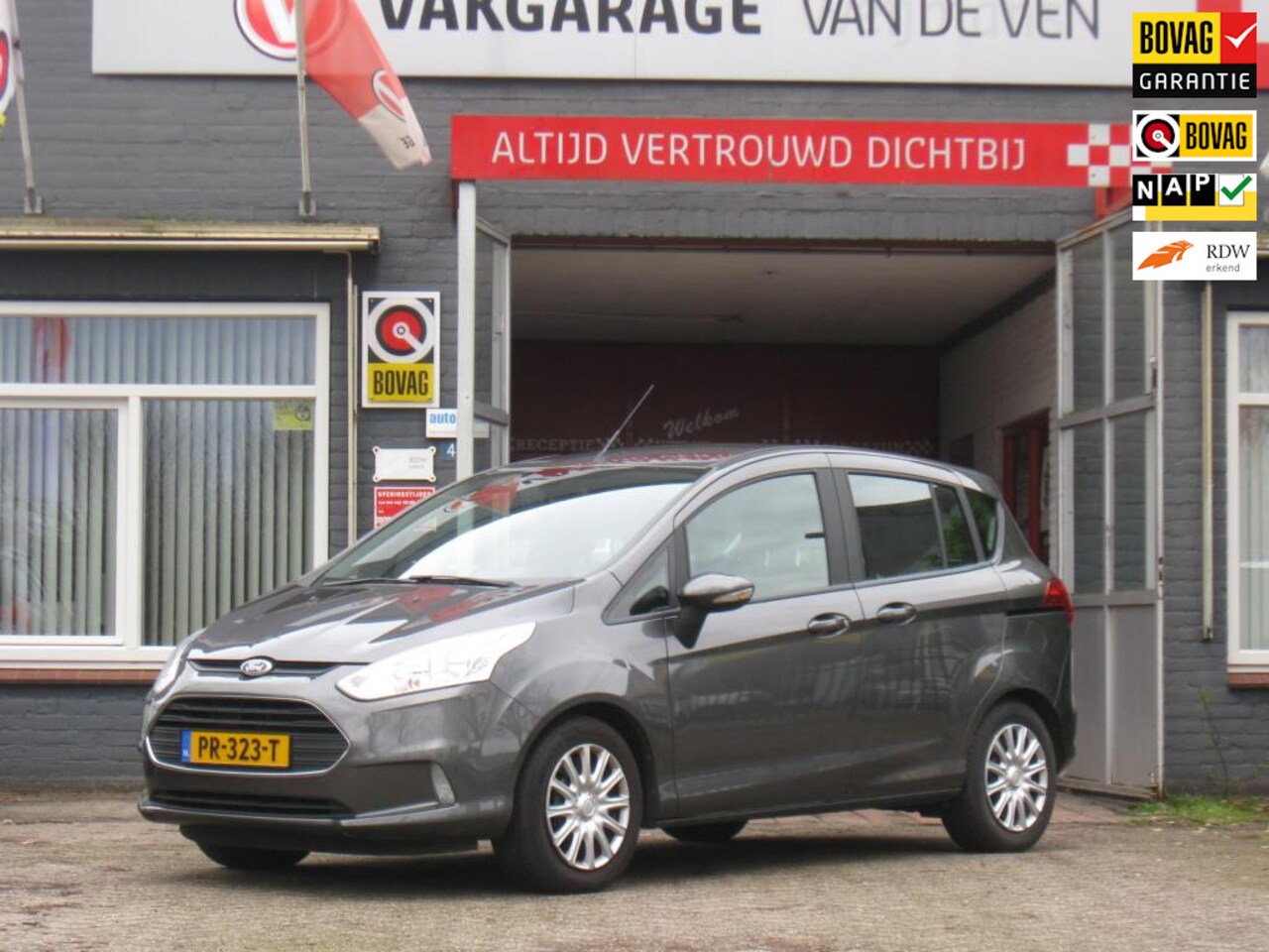 Ford B-Max - 1.0 EcoBoost Style 1.0 EcoBoost Style, Nav,Trekhaak, cruise control, RIJKLAAR PRIJS - AutoWereld.nl