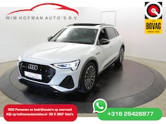 Audi e-tron - 408 PK incl BTW 8% bijtelling S-Line Pano 360ºCam Ruitleer afnTrekhaak 21”