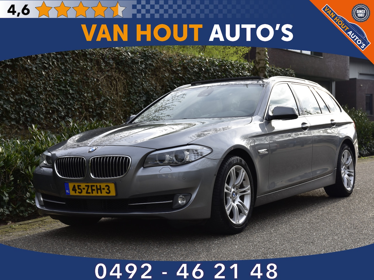 BMW 5-serie Touring - 535i High Executive 535i High Executive - AutoWereld.nl