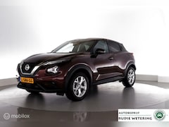 Nissan Juke - 1.0 DIG-T N-Connecta NL-auto|trekhaak|led|cam|lmv17