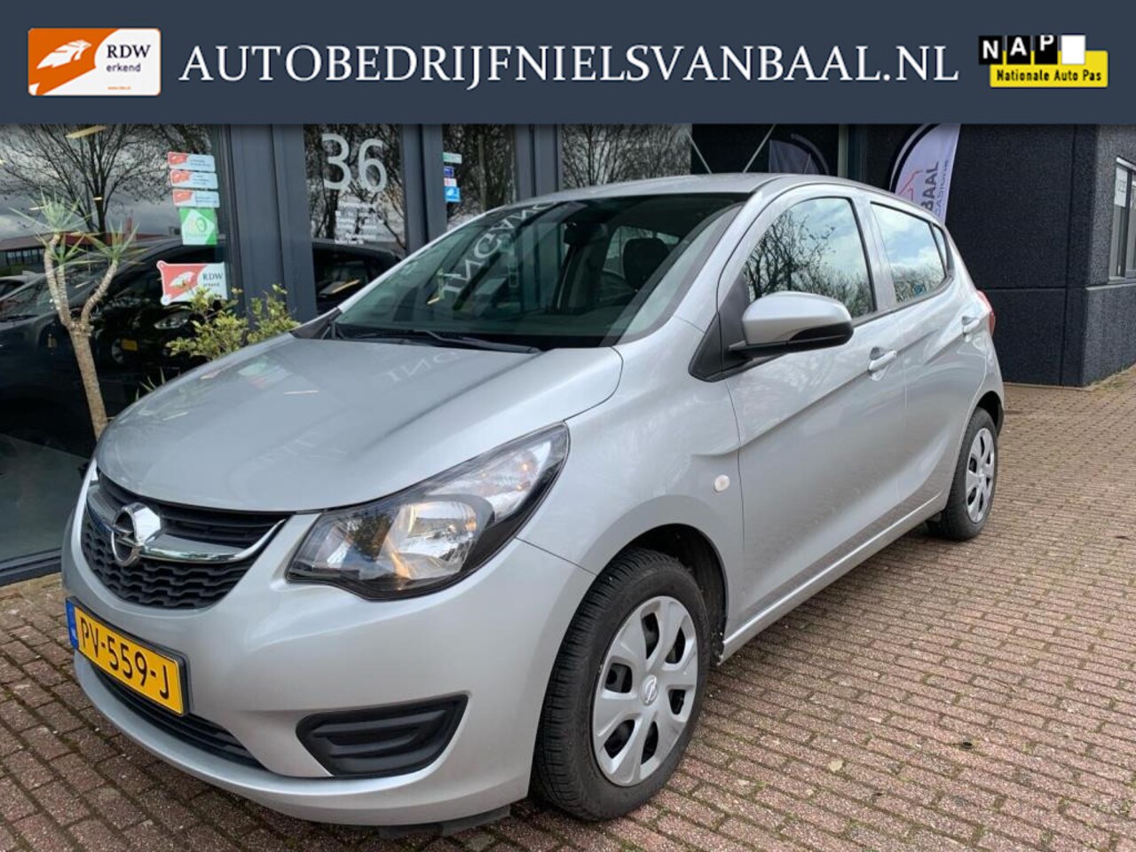 Opel Karl - 1.0 ecoFLEX Edition 97Dkm NAP/Airco/Cruise/5Drs - AutoWereld.nl