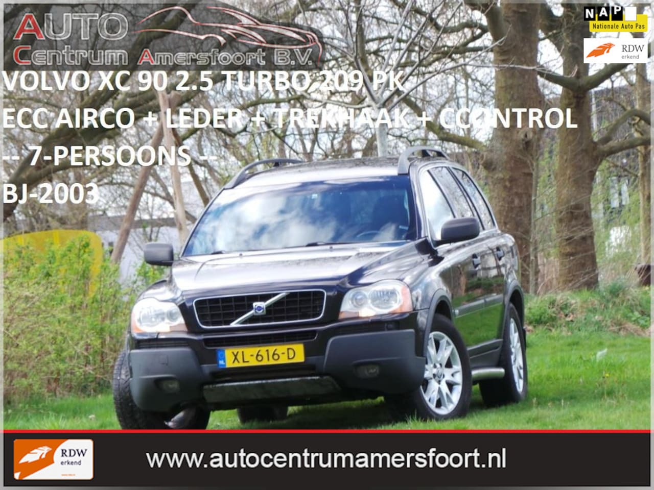 Volvo XC90 - 2.5 T Summum 2.5 T Summum ( 7-PERSOONS + INRUIL MOGELIJK ) - AutoWereld.nl