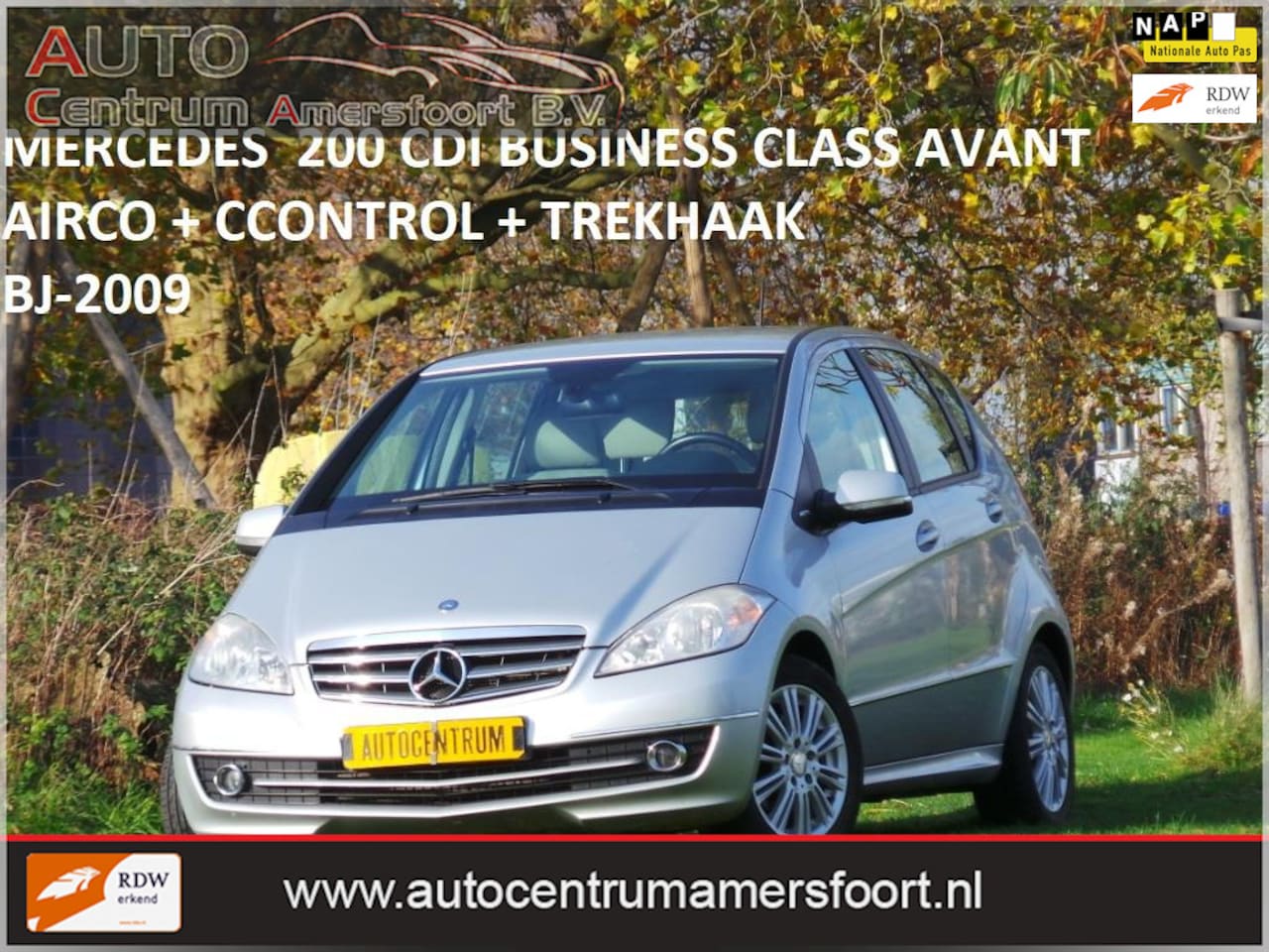 Mercedes-Benz A-klasse - 200 CDI Business Class Avantgarde 200 CDI Business Class Avantgarde ( INRUIL MOGELIJK ) - AutoWereld.nl