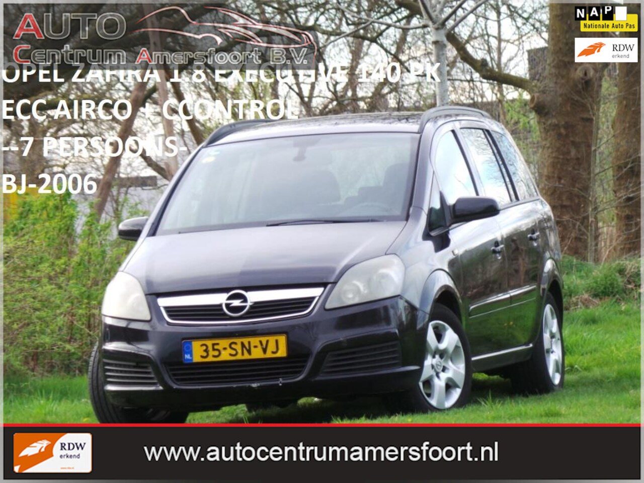 Opel Zafira - 1.8 Executive 1.8 Executive ( 7 PERSOONS + INRUIL MOGELIJK ) - AutoWereld.nl