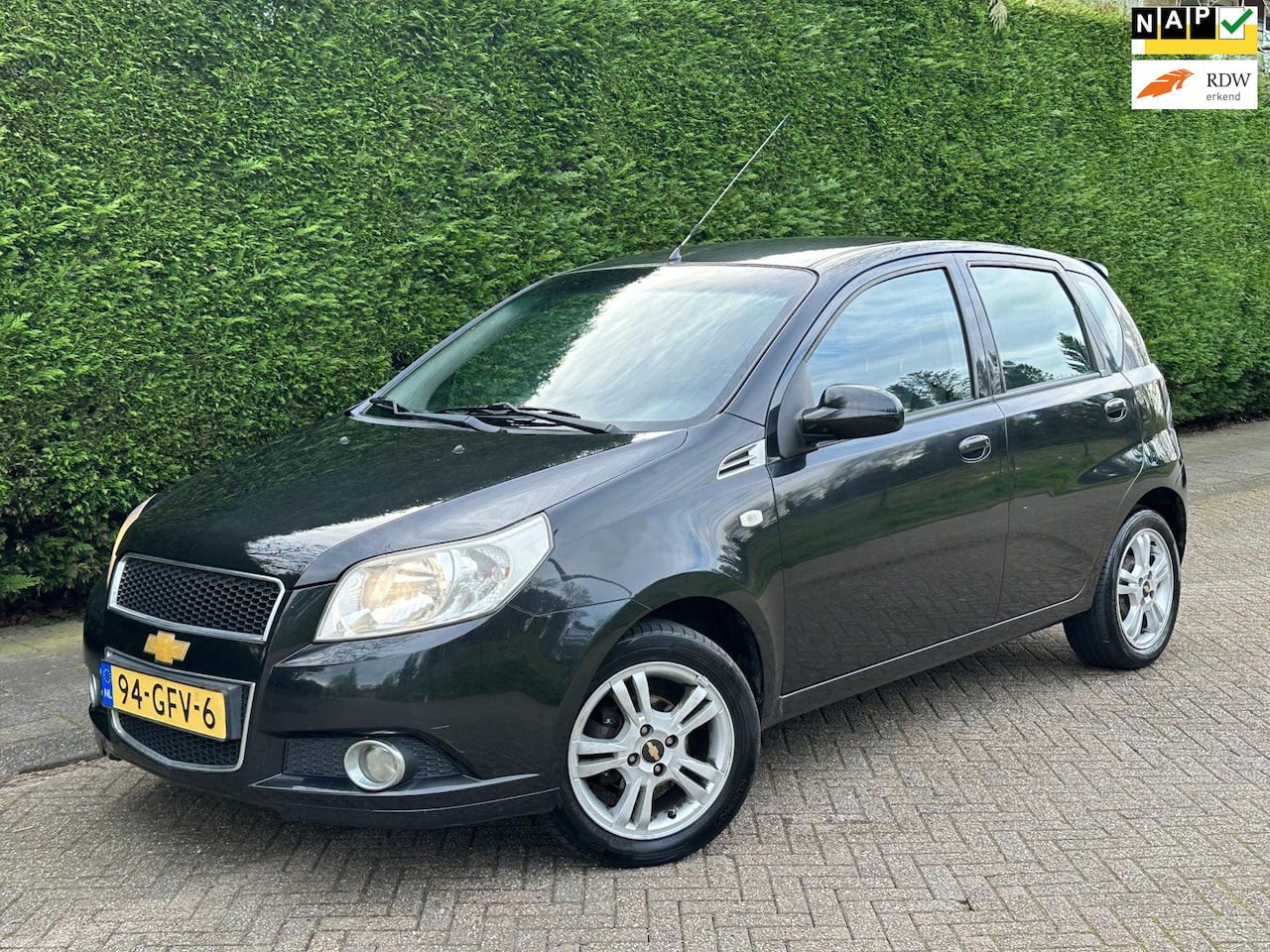 Chevrolet Aveo - 1.2 16V LS /AIRCO/E-RAMEN/5DEURS/APK/RIJDTGOED!/ - AutoWereld.nl