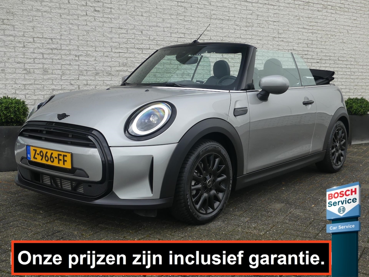 MINI Cabrio - (f57) 1.5 COOPER CLASSIC 136PK AUTOMAAT NAVI/LEER/CLIMATE/LED/STOELVERW. - AutoWereld.nl