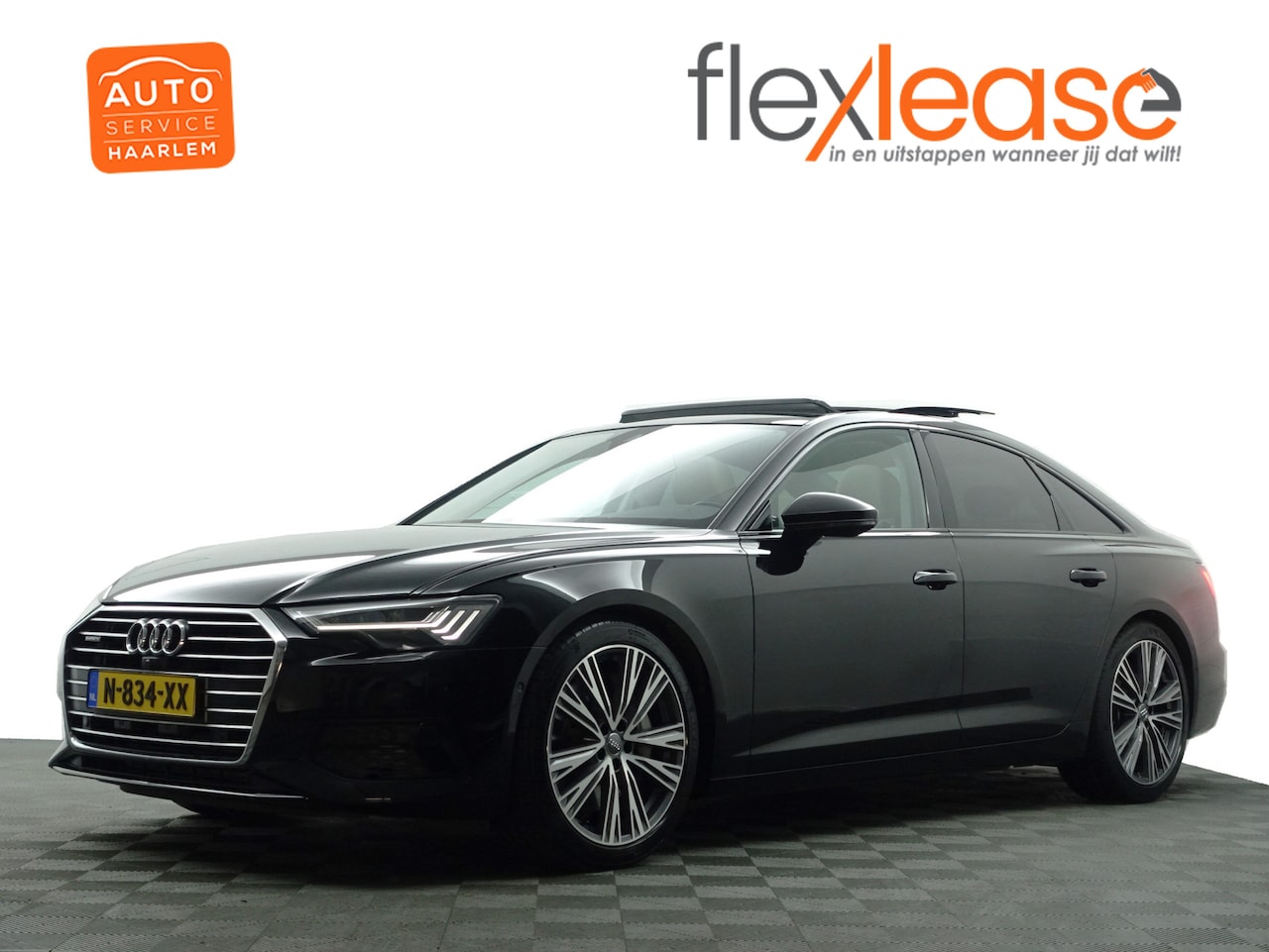 Audi A6 Limousine - 55 TFSI Quattro Pro Line S Plus Aut- Panodak, Bang Olufsen, 360 Camera, Memory, Keyless, D - AutoWereld.nl