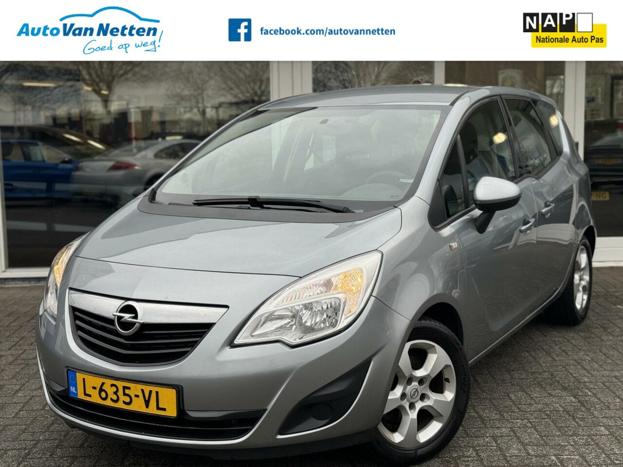 Opel Meriva - 1.4 16v 100pk,Edition uitv.,Airco,Cruise,Lmv,Radio/cd - AutoWereld.nl