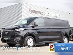 Ford Transit Custom - 300 2.0TDCI 136pk L2H1 Trend | Stoel + Stuurverwarming | L+R Zijdeur | LED | Sync 4 13" |