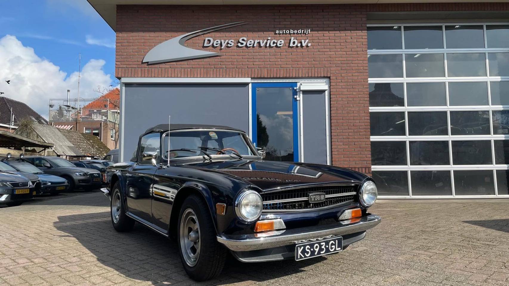 Triumph TR6 - Soft Top Soft Top - AutoWereld.nl