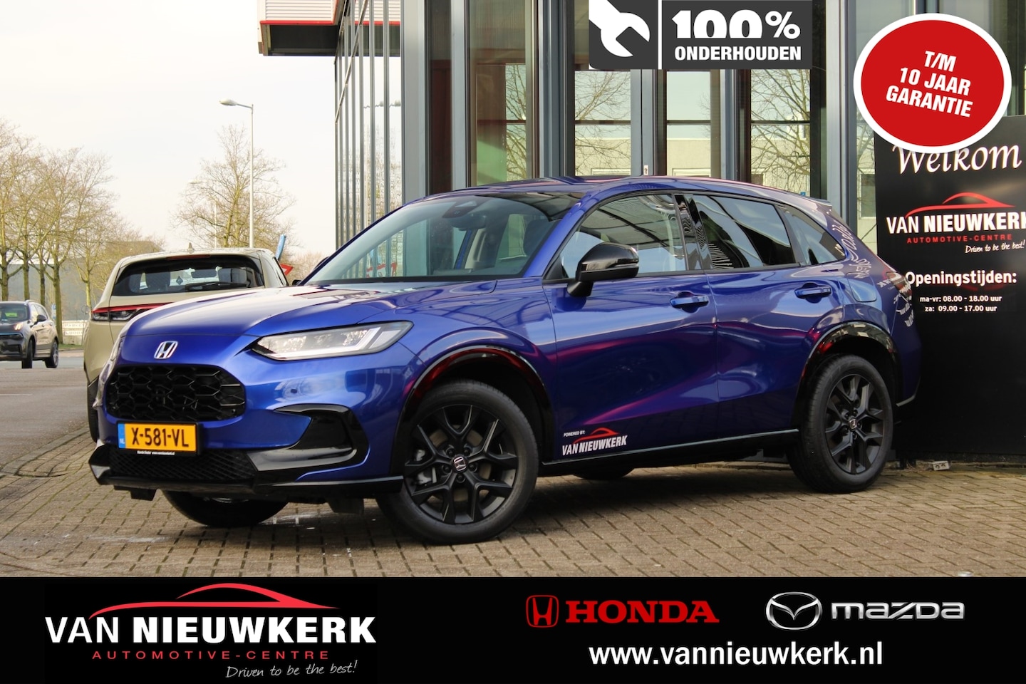 Honda ZR-V - 2.0 Full Hybrid 184pk Automaat Sport Elec Stoelen Carplay Draadloze Lader - AutoWereld.nl