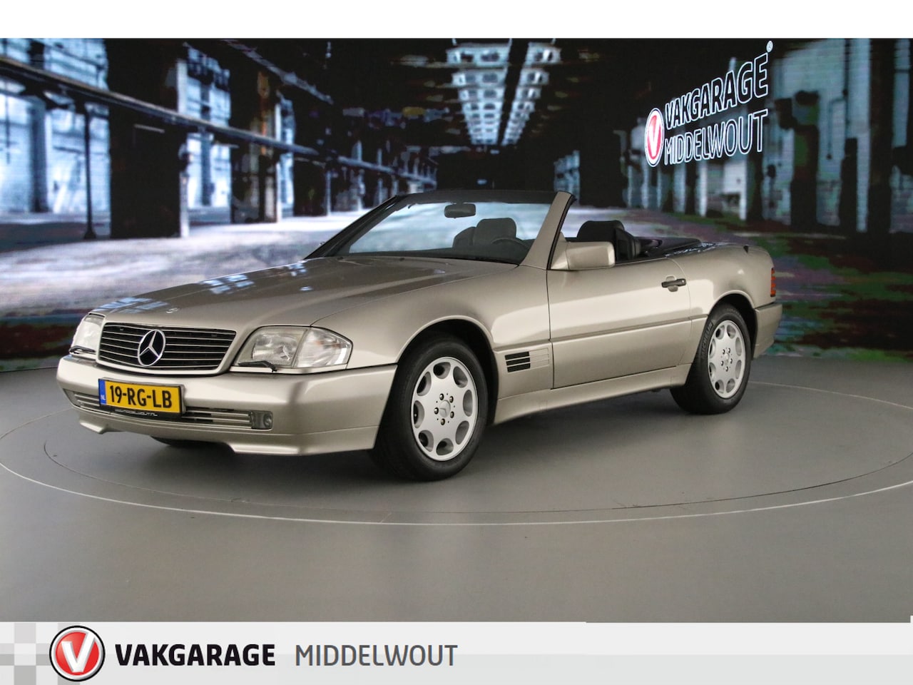 Mercedes-Benz SL-klasse Cabrio - 300 SL-24 Aut/Clima/Leder/Nieuwe Cabriokap - AutoWereld.nl