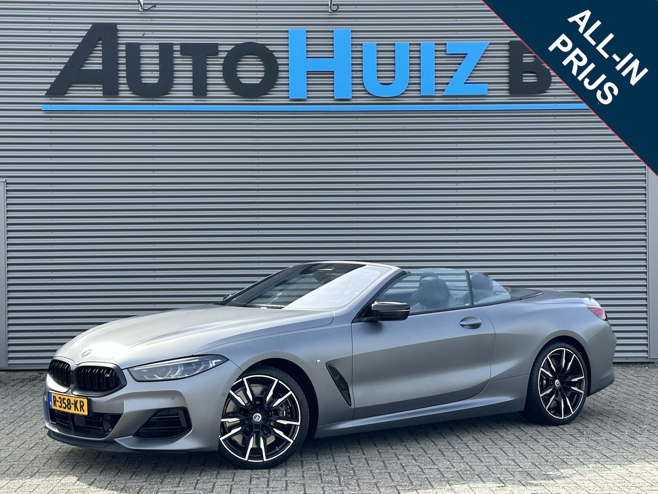 BMW 8-serie - M850i xDrive High Executive M Sport 530PK LCI Frozen Grey Harman Kardon Stoelventilatie - AutoWereld.nl