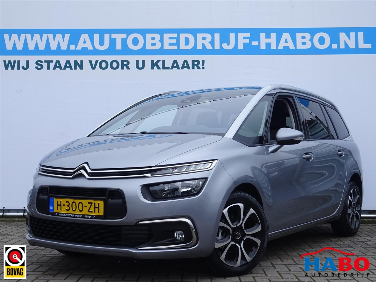 Citroën Grand C4 SpaceTourer - 1.2 PURETECH BUSINESS 7-PERSOONS ECC/CRUISE/NAV/REGEN.SENS/PARK.SENS/36.000KM - AutoWereld.nl