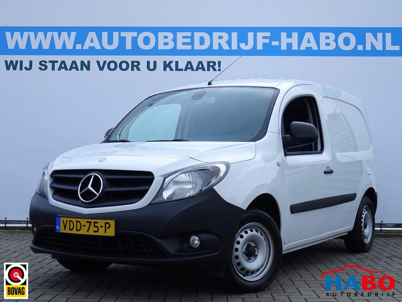 Mercedes-Benz Citan - 108 CDI BLUE EFFICIENCY AC/CRUISE/BLUETOOTH/ZIJDEUR/43.000KM - AutoWereld.nl