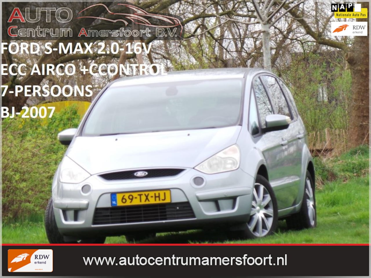 Ford S-Max - 2.0-16V 2.0-16V ( 7-PERSOONS + INRUIL MOGELIJK ) - AutoWereld.nl