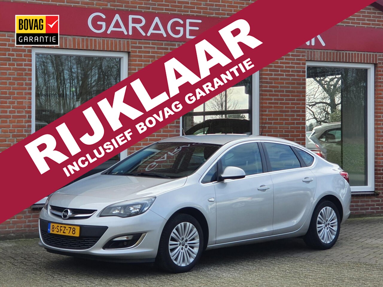 Opel Astra - 1.4 Design Edition 4drs airco. cruise, pdc, lmv, elektr.ramen, trekhaak. RIJKLAAR - AutoWereld.nl