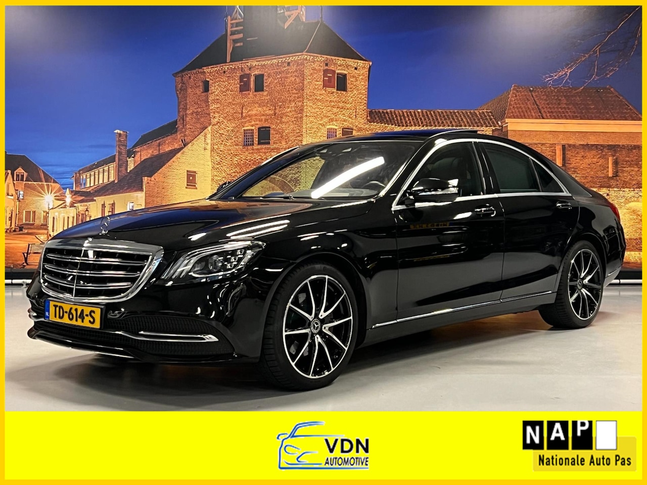 Mercedes-Benz S-klasse - 350d 4Matic Premium+ Panodak Burmester Full Options - AutoWereld.nl