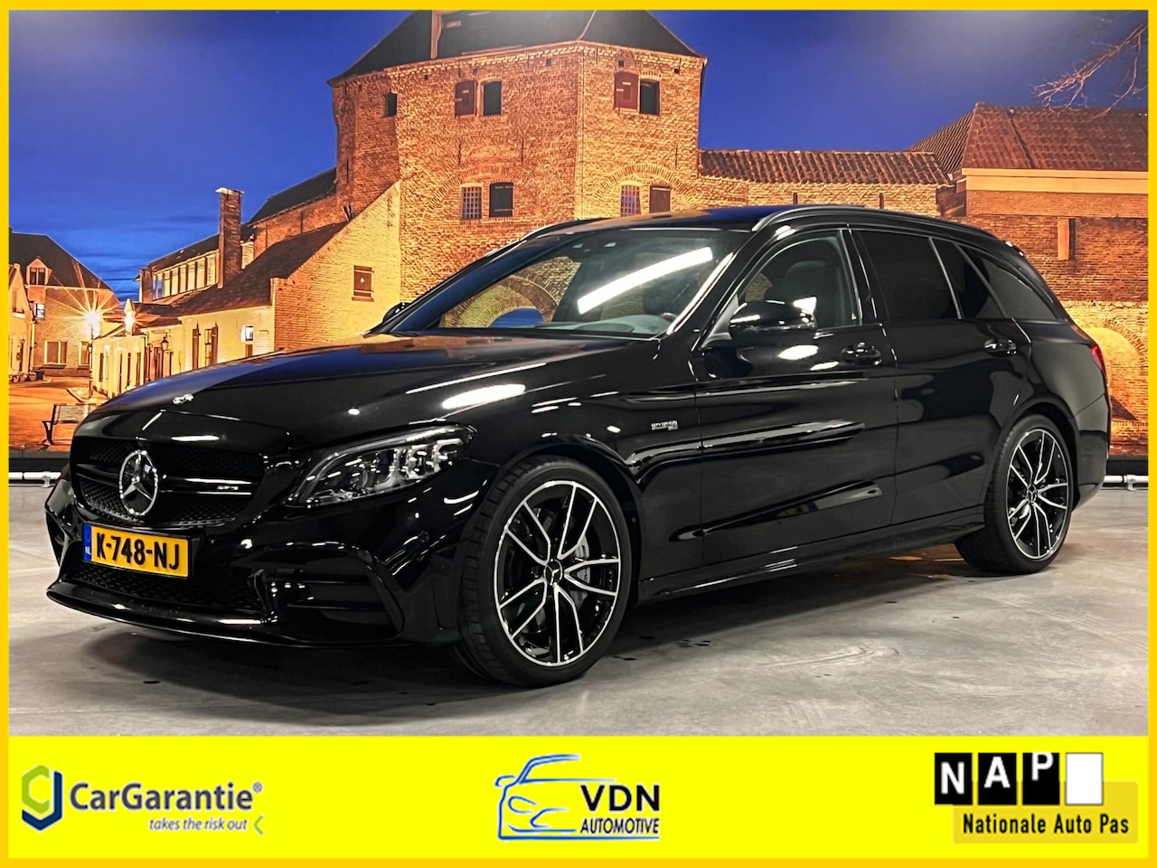 Mercedes-Benz C-klasse Estate - 43 AMG 4MATIC Premium+ Panodak Burmester HUD 360° Camera - AutoWereld.nl