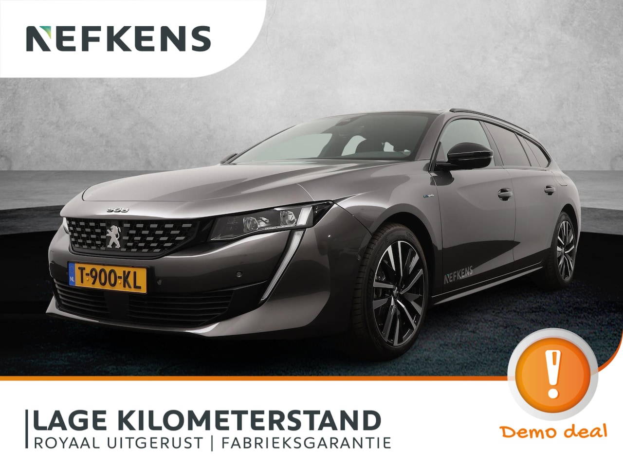 Peugeot 508 SW - GT Pack Business Hybrid 225pk Automaat | Navigatie | Panoramadak | Elektrische Achterklep - AutoWereld.nl