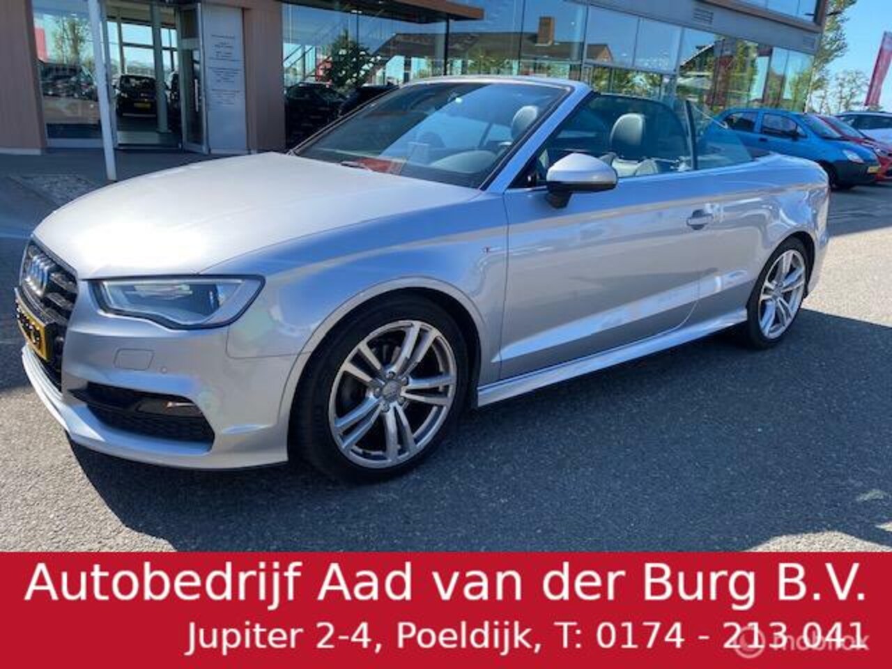 Audi A3 Cabriolet - 1.4 TFSI Automaat S-Tronic CoD Ambiente Pro S-Line Plus , Nederlandse auto , Stoel verwarm - AutoWereld.nl