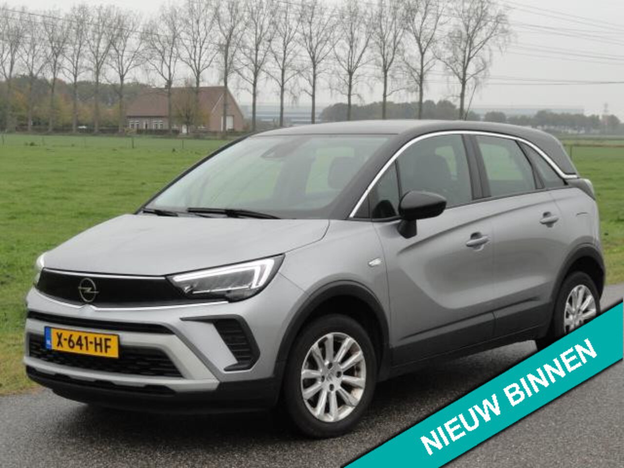 Opel Crossland - 1.2Turbo Elegance Met LED-NAVIG-CAR PLAY-CAMERA - AutoWereld.nl