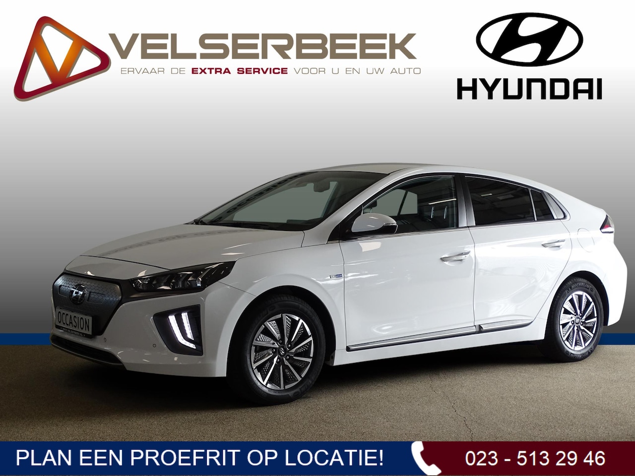 Hyundai IONIQ - EV Premium * TREKHAAK / €2000,- SUBSIDIE * - AutoWereld.nl