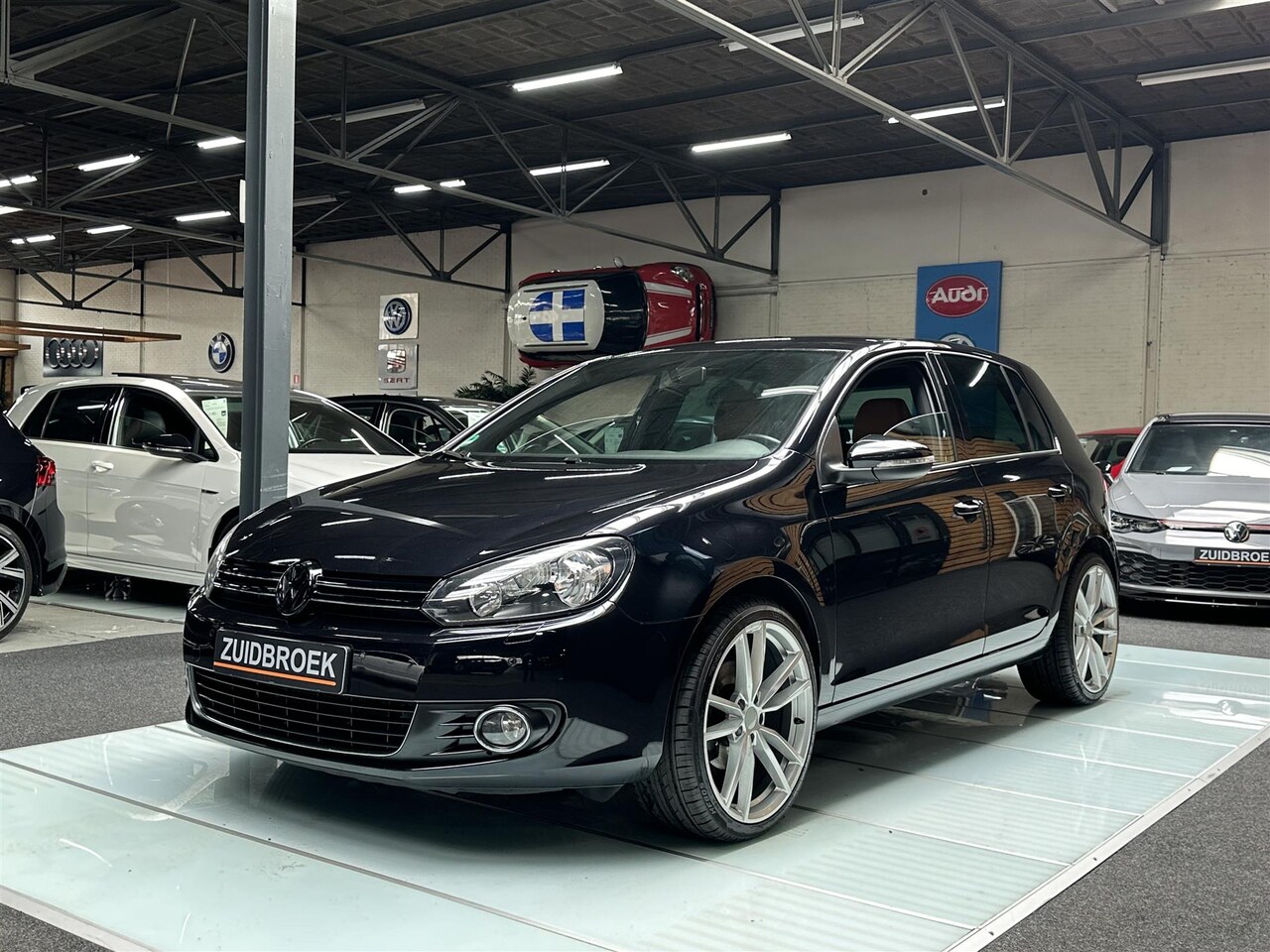 Volkswagen Golf - 1.4 TSI 122PK 5-Deurs Clima Airco LEER Zwarte hemel! - AutoWereld.nl