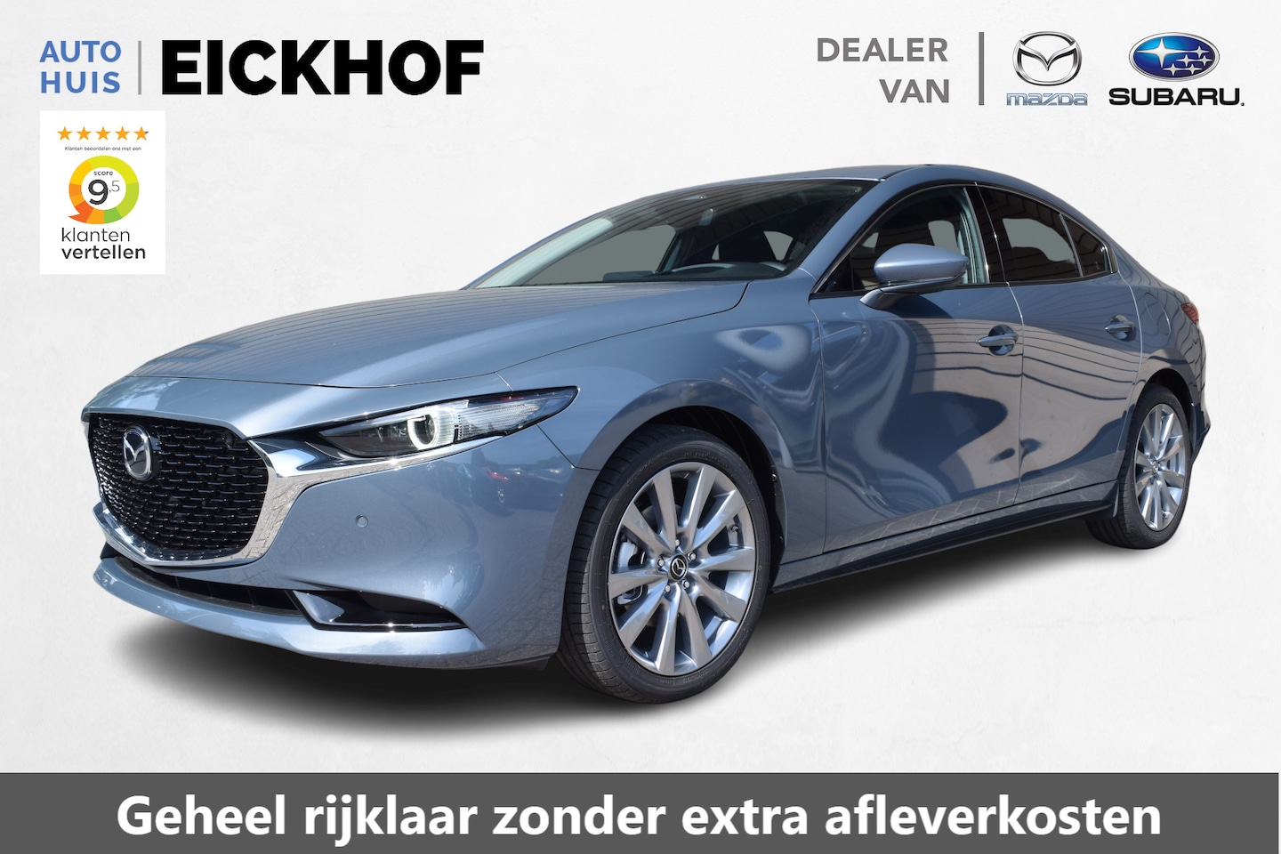 Mazda 3 - 2.0 e-SkyActiv-G 150 Exclusive-line - Design Pack - € 3.950,- Korting * - AutoWereld.nl