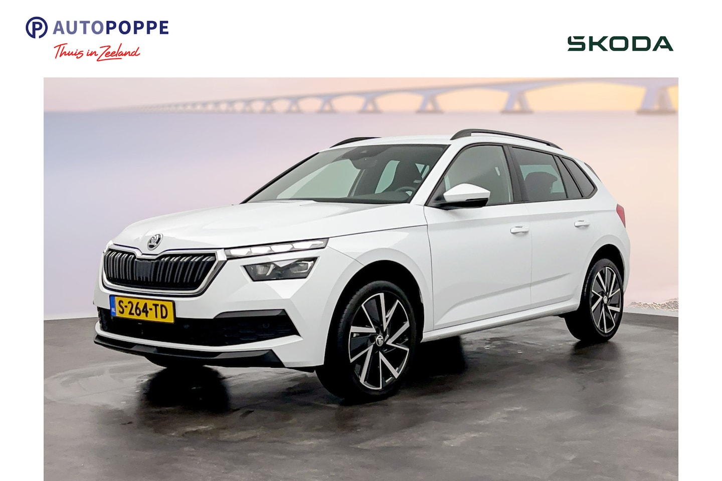 Skoda Kamiq - 1.0 TSI Sport Business Travel Assist - Full Led - Navigatie - PDC V+A - AutoWereld.nl